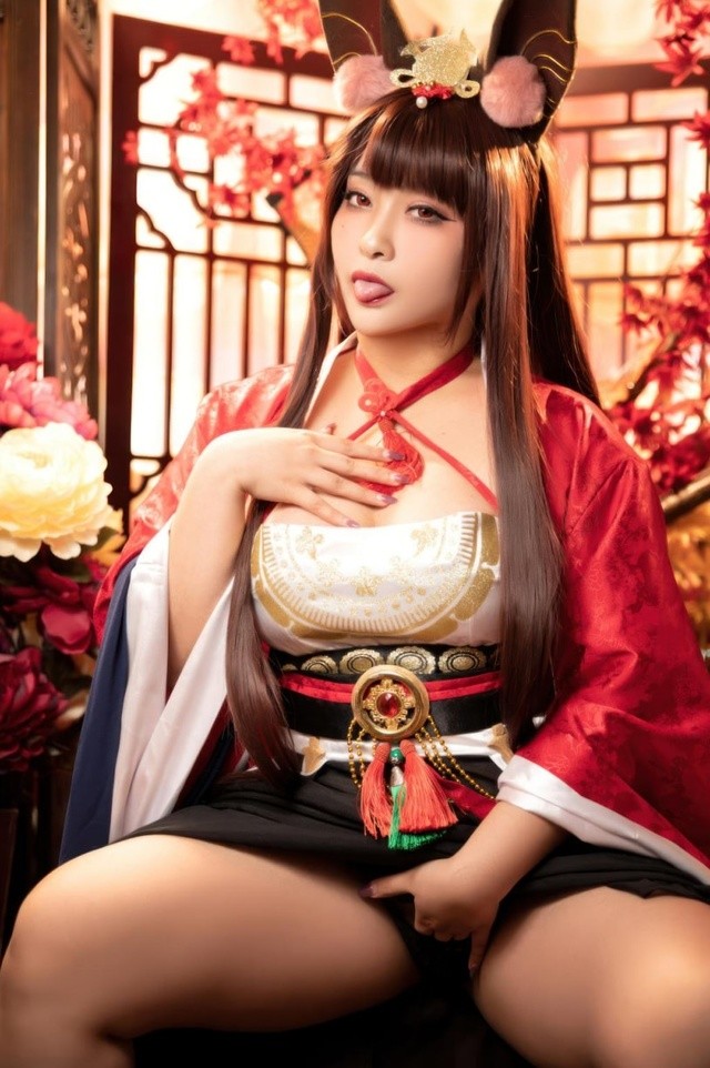 洛璃LoLiSAMA《赤城·朝凰来仪》古风COS：东方幻想风造型解析 [58P-605MB]